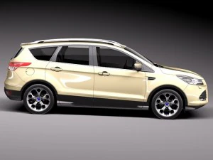 Kuga 2013 3D Model