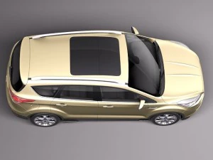 Kuga 2013 3D Model
