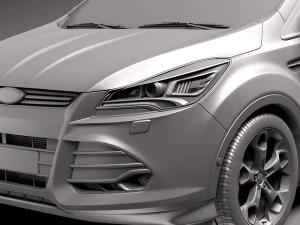 Kuga 2013 3D Model