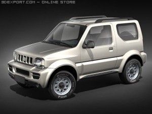 Suzuki Jimny SUV 3D Модель