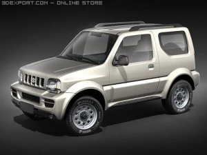 Suzuki Jimny SUV 3D Model