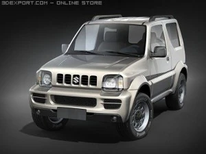 Suzuki Jimny SUV 3D Model