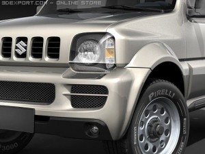 Suzuki Jimny SUV 3D Модель
