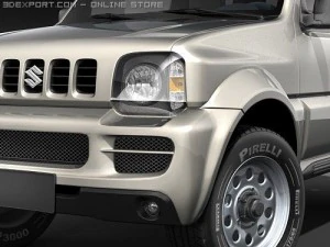 Suzuki Jimny SUV 3D Model