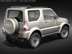 Suzuki Jimny SUV 3D Model