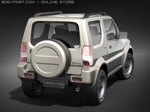 Suzuki Jimny SUV 3D Модель