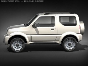 Suzuki Jimny SUV 3D Модель