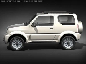 Suzuki Jimny SUV 3D Model