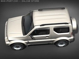 Suzuki Jimny SUV 3D Модель
