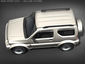 Suzuki Jimny SUV 3D Model