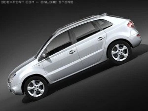 Renault Koleos 3D Model