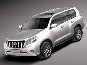 Toyota Land Cruiser 2014 3D Model
