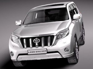 Toyota Land Cruiser 2014 3D Модель