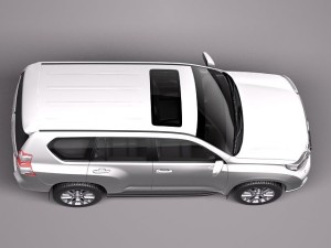 Toyota Land Cruiser 2014 3D Модель