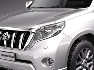 Toyota Land Cruiser 2014 3D Модель