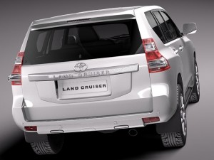 Toyota Land Cruiser 2014 3D Модель