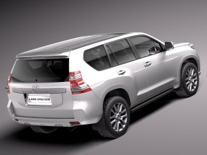Toyota Land Cruiser 2014 3D Модель