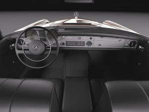 Mercedes-Benz 300SE W112 Coupe 3D 모델