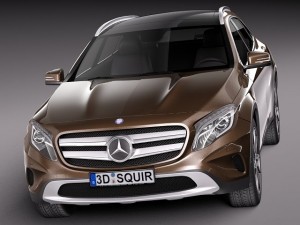 Mercedes-Benz GLA 2014 3D 模型