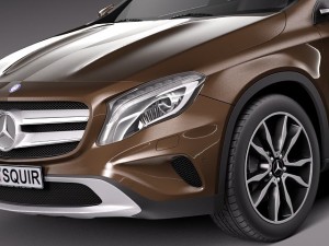 Mercedes-Benz GLA 2014 3D 模型