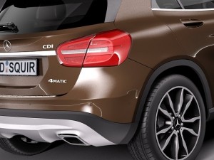 Mercedes-Benz GLA 2014 3D 模型