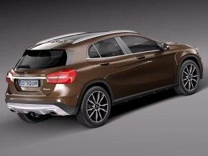 Mercedes-Benz GLA 2014 3D Model