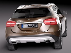 Mercedes-Benz GLA 2014 3D 模型