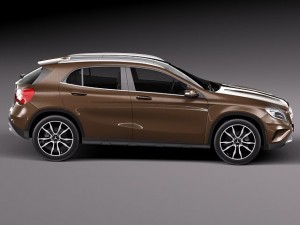 Mercedes-Benz GLA 2014 3D 模型