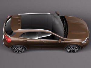 Mercedes-Benz GLA 2014 3D 模型