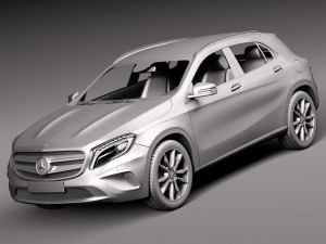 Mercedes-Benz GLA 2014 3D 模型