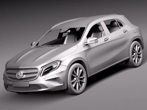 Mercedes-Benz GLA 2014 3D Model