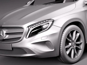 Mercedes-Benz GLA 2014 3D Model
