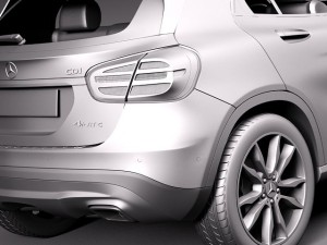 Mercedes-Benz GLA 2014 3D 模型