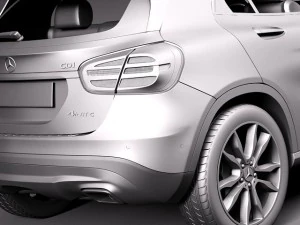 Mercedes-Benz GLA 2014 3D Model