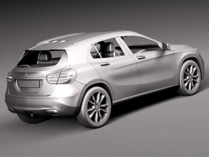 Mercedes-Benz GLA 2014 3D Model