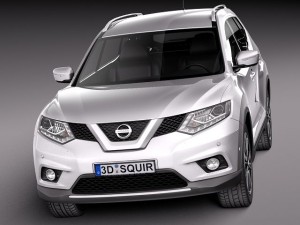 Nissan Xtrail 2014 Modello 3D