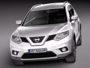 Nissan Xtrail 2014 3D Model