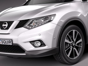 Nissan Xtrail 2014 Modello 3D
