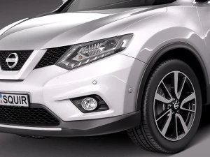 Nissan Xtrail 2014 3D Model