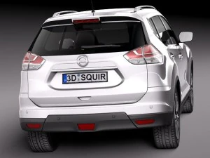 Nissan Xtrail 2014 3D Model