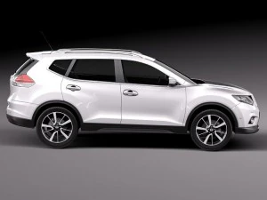 Nissan Xtrail 2014 3D Model