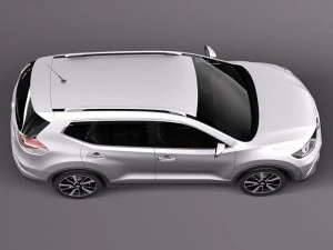 Nissan Xtrail 2014 3D Model