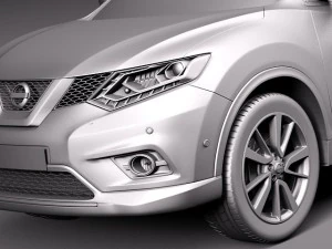 Nissan Xtrail 2014 3D Model