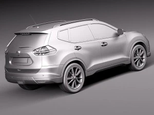 Nissan Xtrail 2014 3D Model