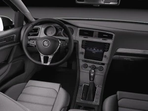 Volkswagen E-Golf 2015 3D Model
