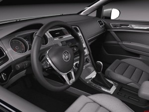 Volkswagen E-Golf 2015 3D मॉडल