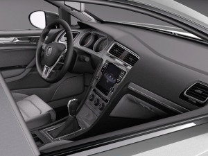 Volkswagen E-Golf 2015 3D मॉडल