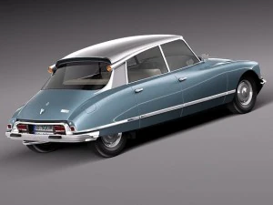 Citroen DS 1967-1975 3D Model