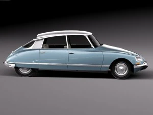 Citroen DS 1967-1975 3D Model