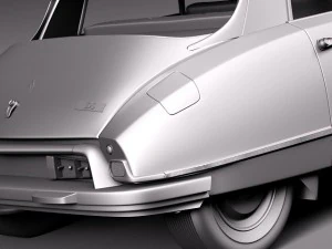 Citroen DS 1967-1975 3D Model